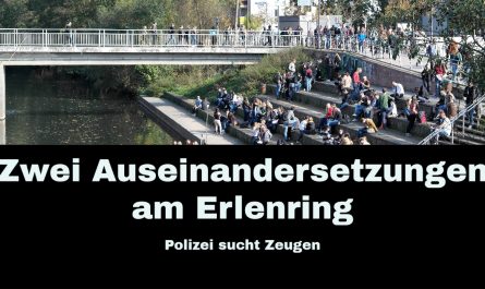 Die Polizei Marburg sucht Zeugen zu mehreren Auseinandersetzungen am Erlenring